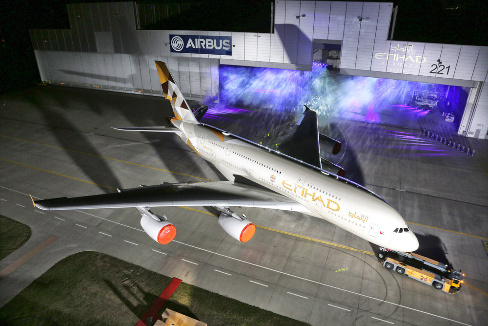 Etihad A380 New Livery Photo 1