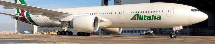 Avião Boeing 777 Alitalia