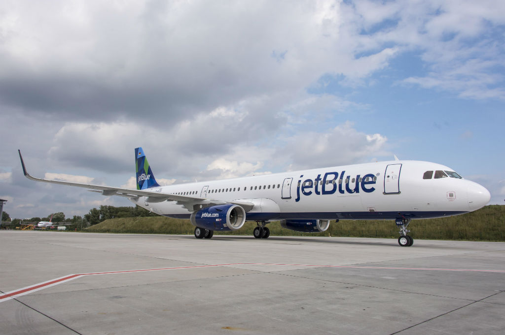 Avião Airbus A321 JetBlue