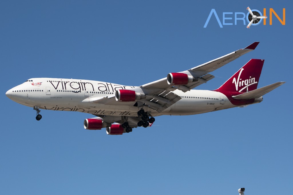 Avião Boeing 747 Virgin Jumbo