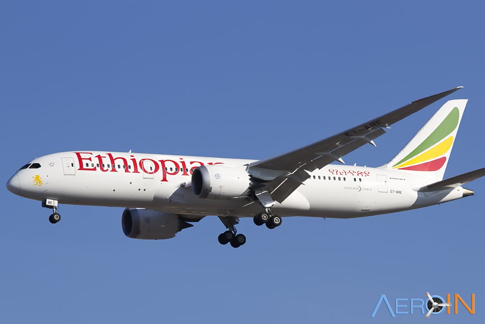 Avião Boeing 787 Ethiopian Airlines