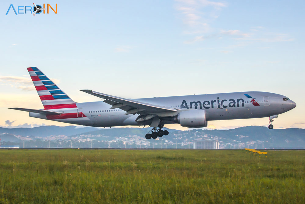 Brasil é 1º mercado a utilizar 777-300ER da American