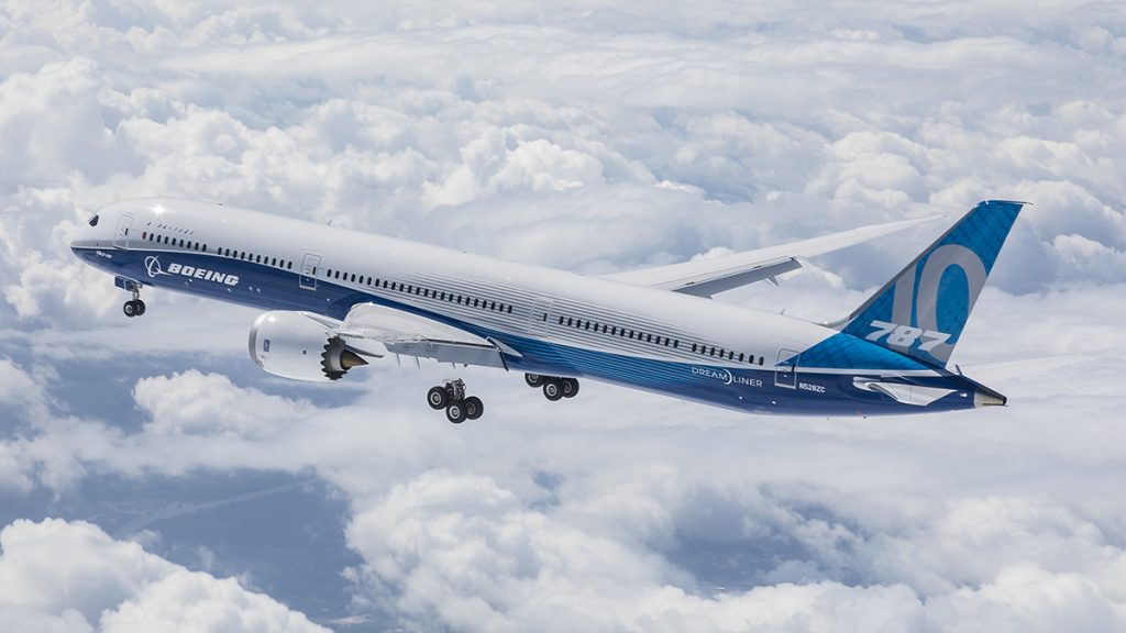 Avião Boeing 787-10