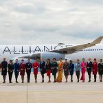 Star Alliance A340 Lufthansa Comissarias
