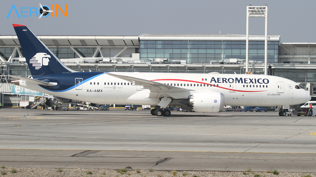 Avião Boeing 787-8 Aeromexico