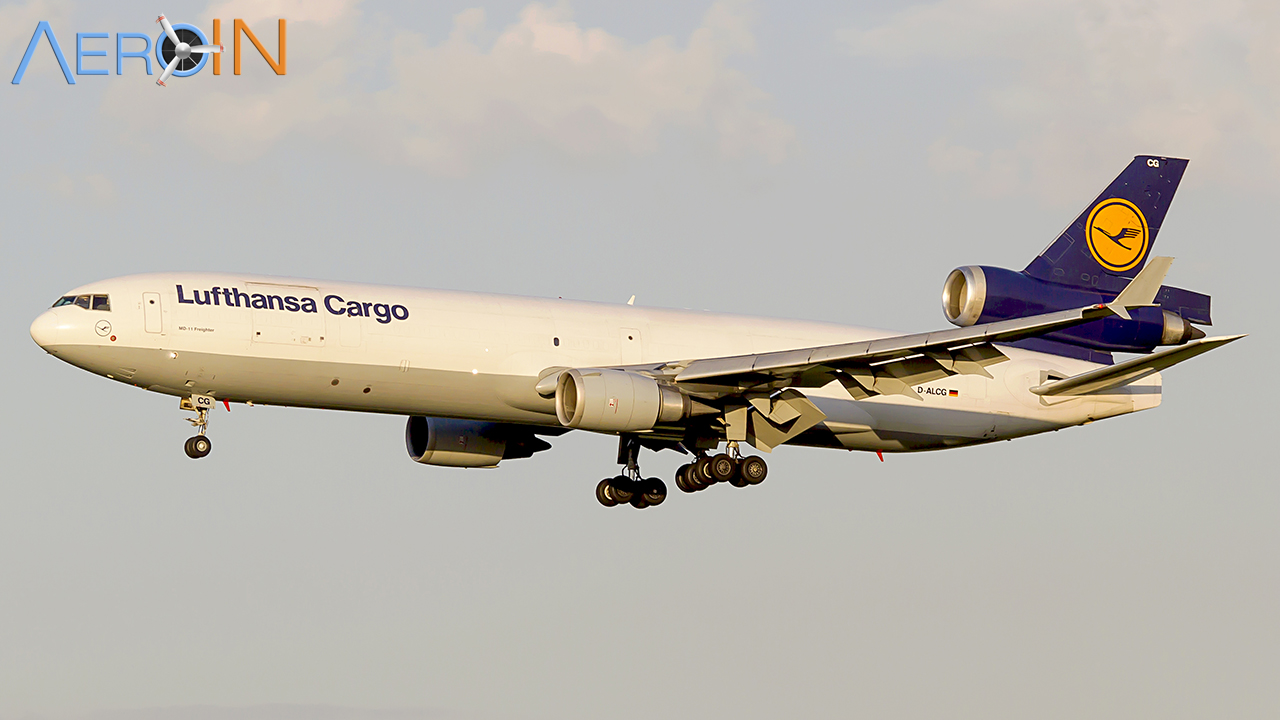 Avião McDonnell Douglas MD-11F Lufthansa Cargo