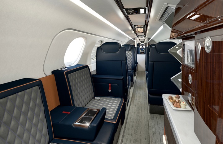 Jato Executivo Embraer Phenom 300E Interior