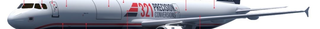 Avião Airbus A321PCF Cargueiro Precision