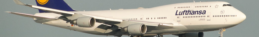 Avião Boeing 747-400 Lufthansa