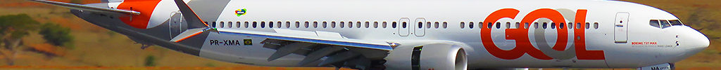 Avião Boeing 737 Max 8 Gol