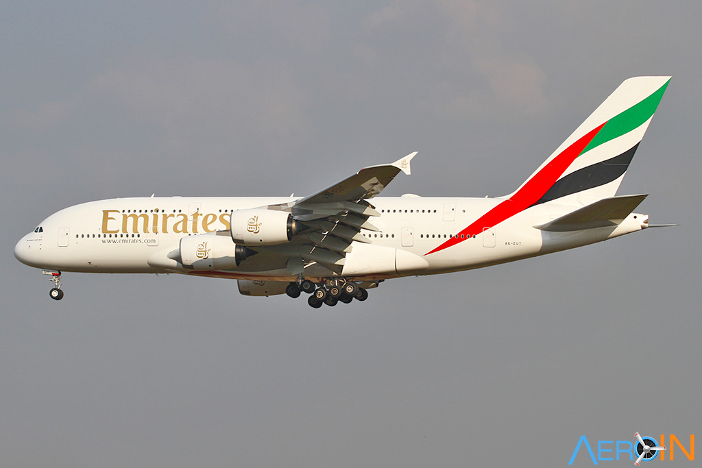 Avião A380 Emirates