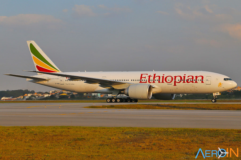 Boeing 777 Ethiopian Airlines
