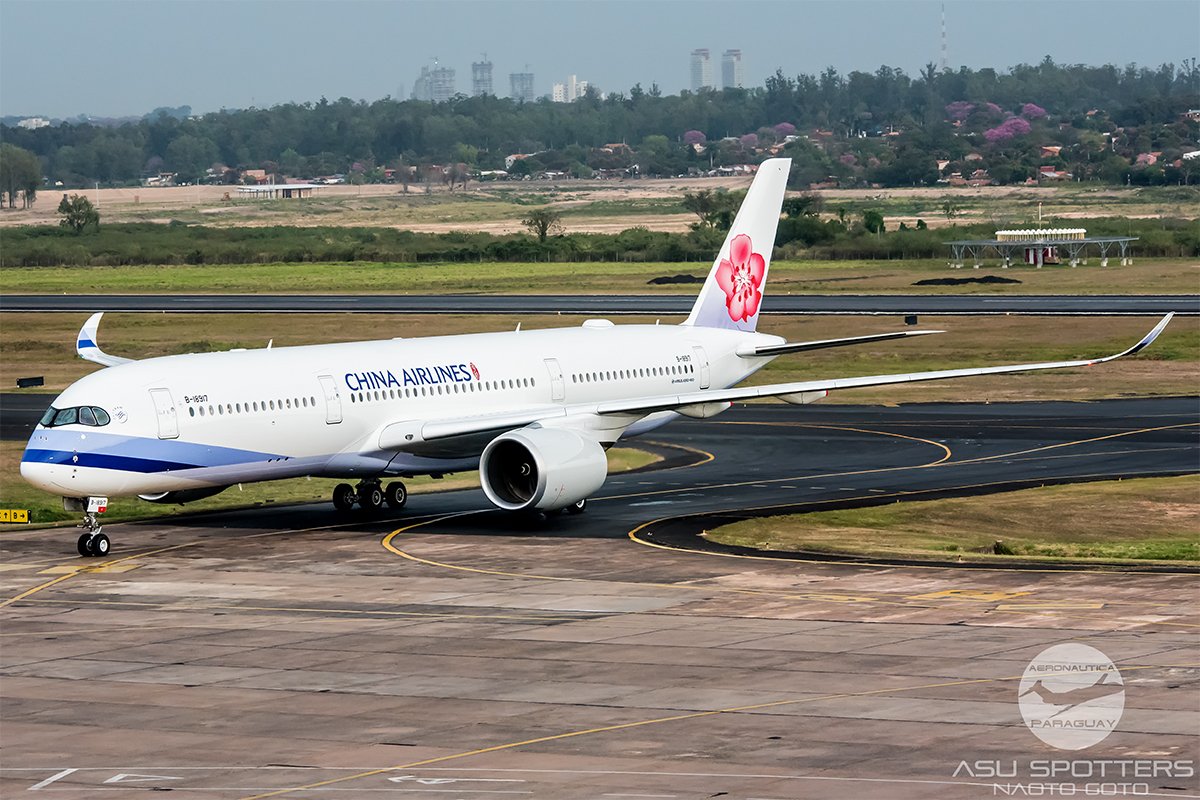 Avião Airbus A350 China Airlines