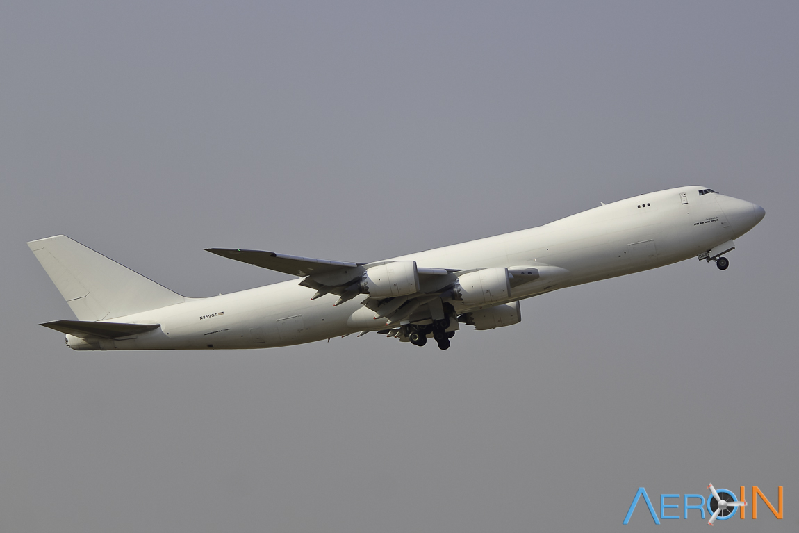 Avião Boeing 747-8F Atlas Air Cargo