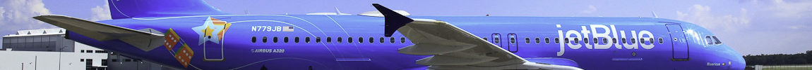 Avião Airbus A320 JetBlue Bluericua