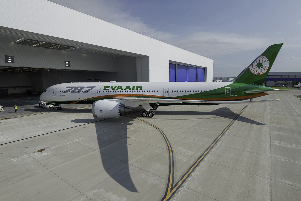 Avião Boeing 787-9 Dreamliner EVA Air