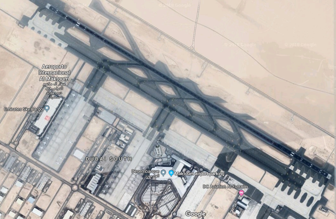 Maps Aeroporto Dubai Al Maktoum