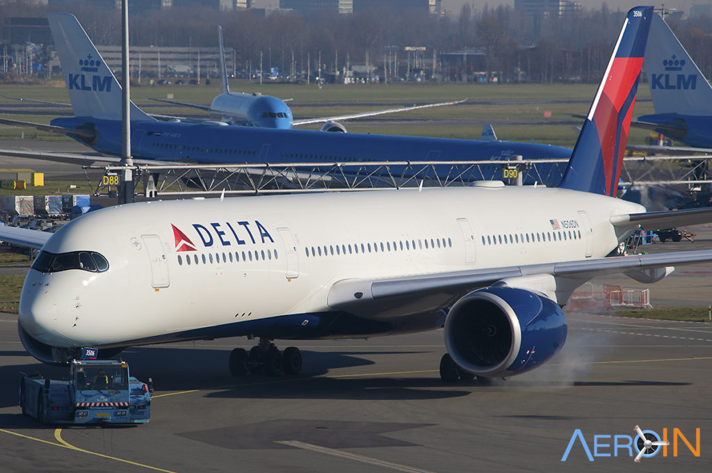 Avião Airbus A350-900 Delta Air Lines