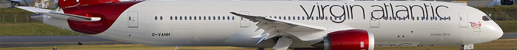 Avião Boeing 787 Virgin Atlantic