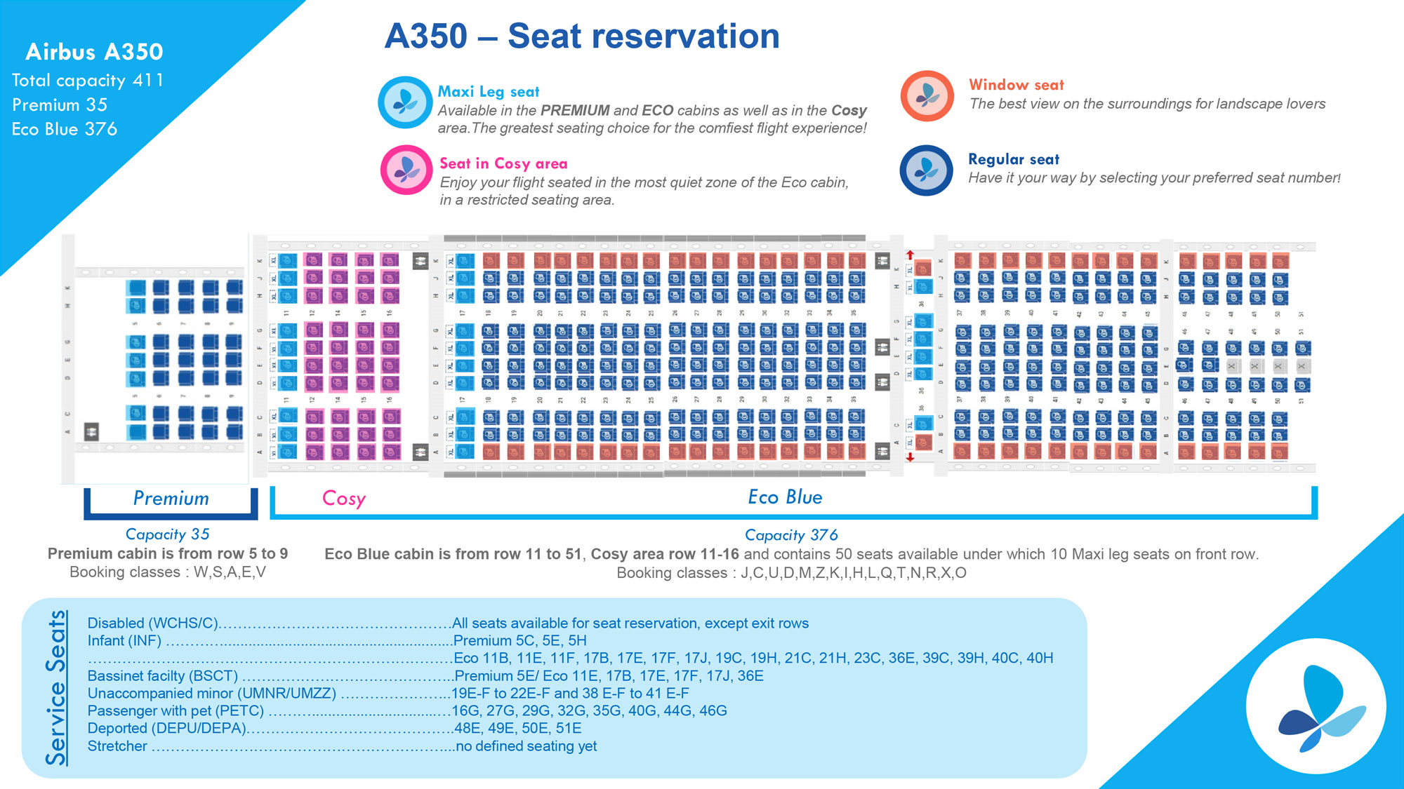 A350 Seat Map Bee Aeroin