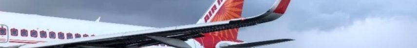 Air India A320neo pouso pista errada