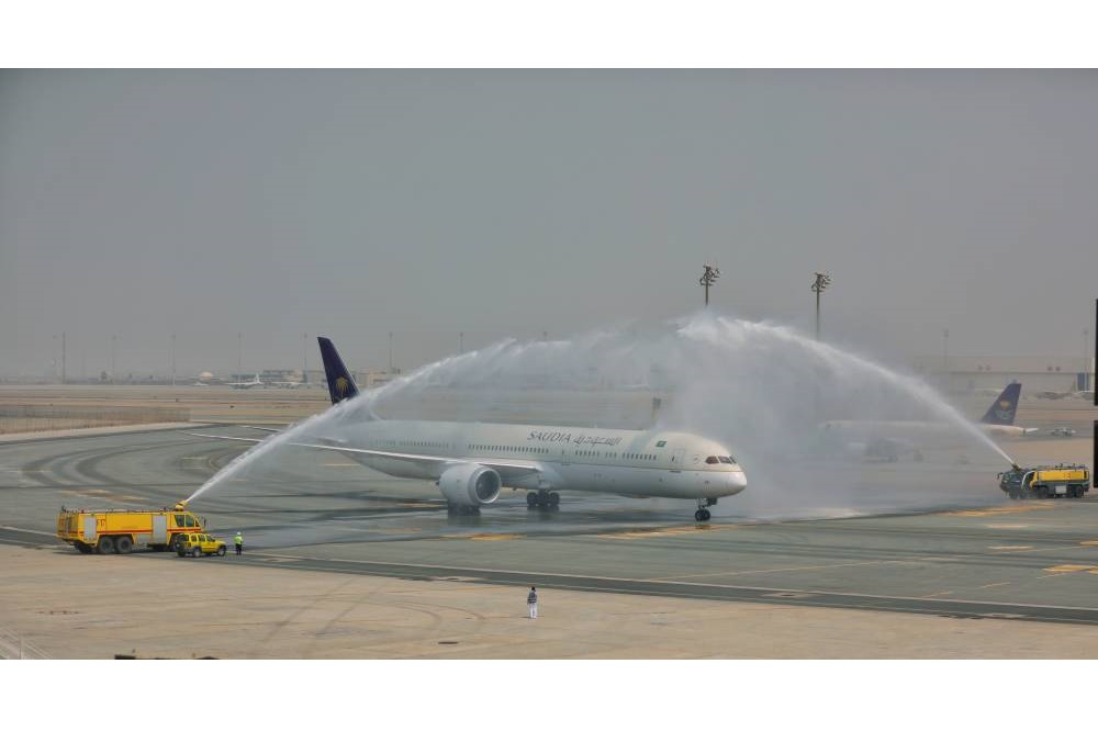 SAUDIA Saudi Arabian Airlines Primeiro 787-10