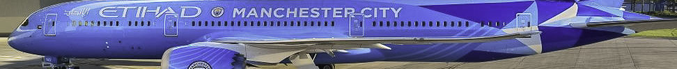 Etihad 787-9 Dreamliner Manchester City