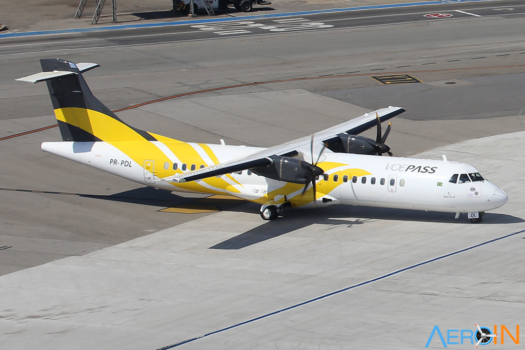 Avião ATR-72 VoePass Passaredo