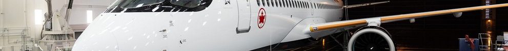 Air Canada Primeiro A220 Pintado