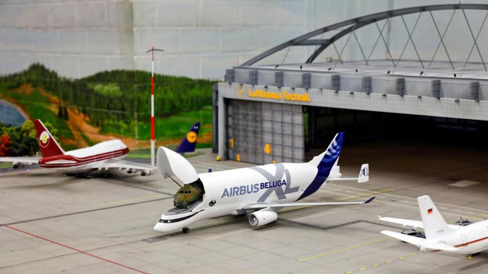 Beluga, o estranho avião de carga da Airbus, vem ao Brasil pela