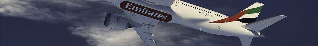 Avião Boeing 787-9 Emirates