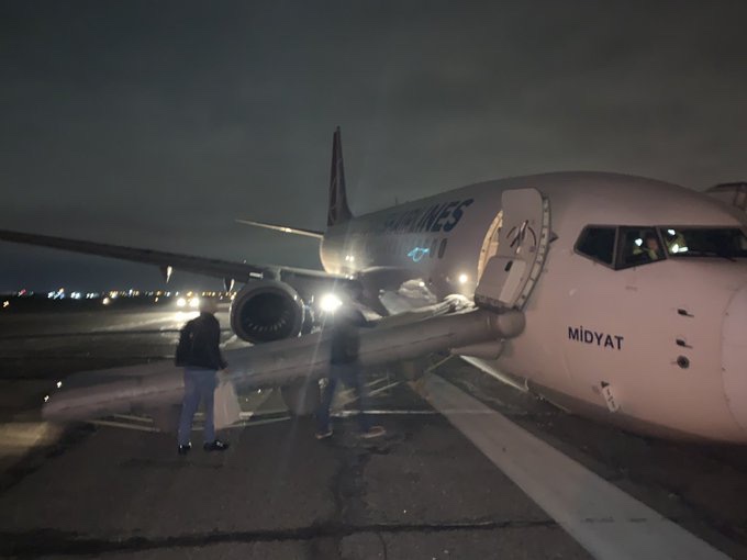Acidente avião Boeing 737 Turkish Odessa