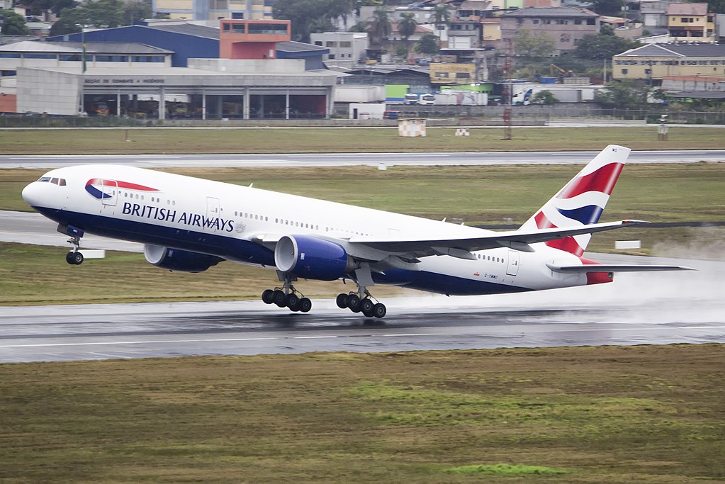 Avião Boeing 777-200 British Airways