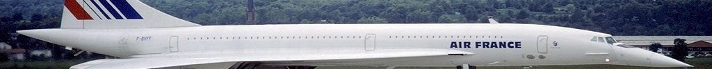 Avião Concorde Air France