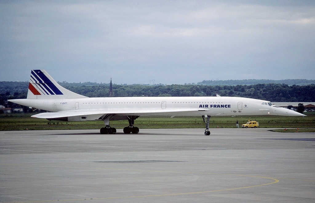 Avião Concorde Air France