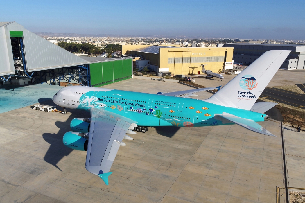 Hi Fly A380 Not Too Late For Coral Reefs