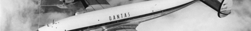 Qantas avião Super Constellation
