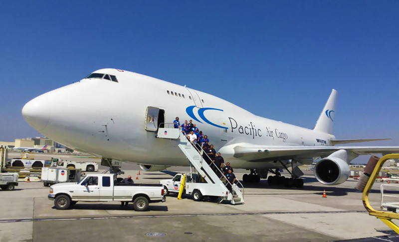 Avião Boeing 747-400F Pacific Air Cargo