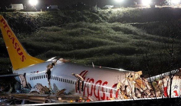 Acidente 737 Pegasus Istambul