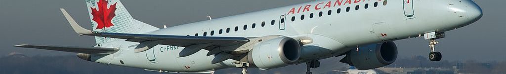 Avião Embraer E190 Air Canada