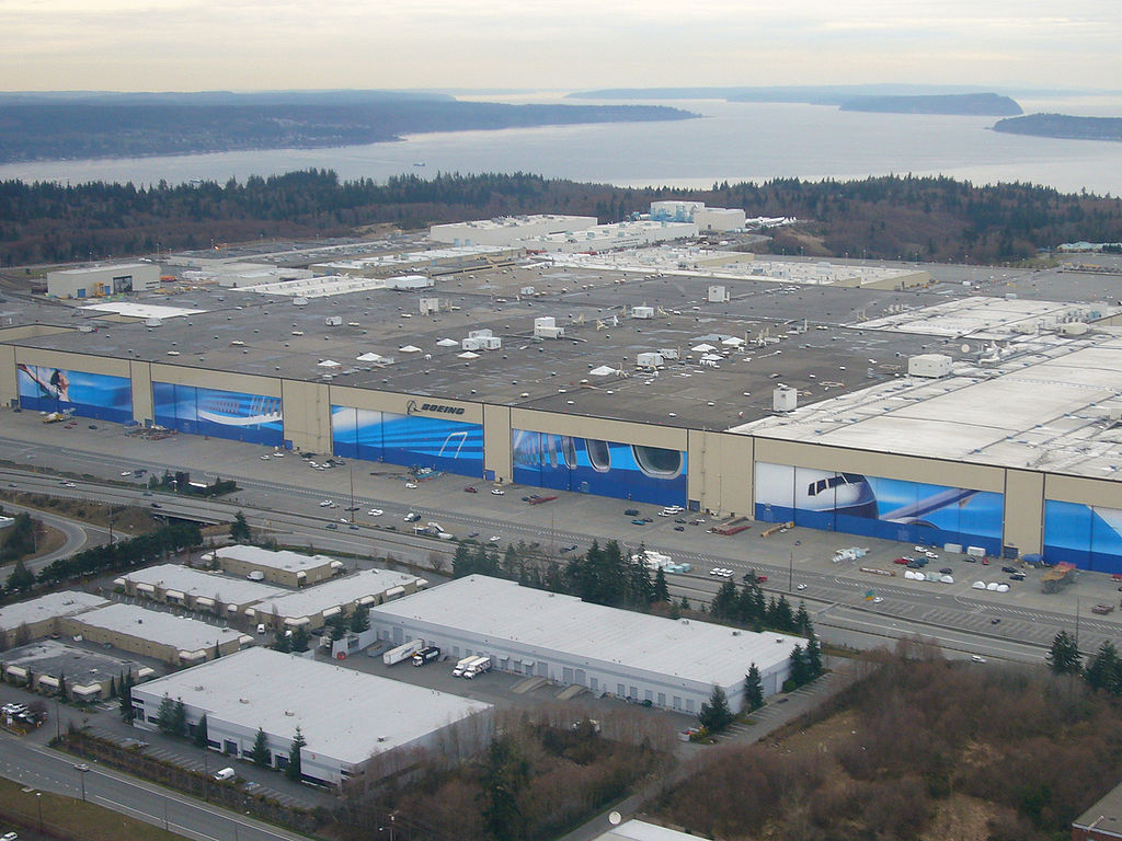 Boeing Fábrica Everett