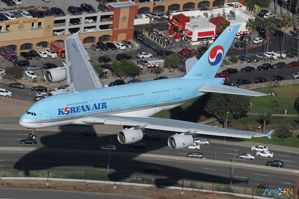 Avião Airbus A380 Korean Air