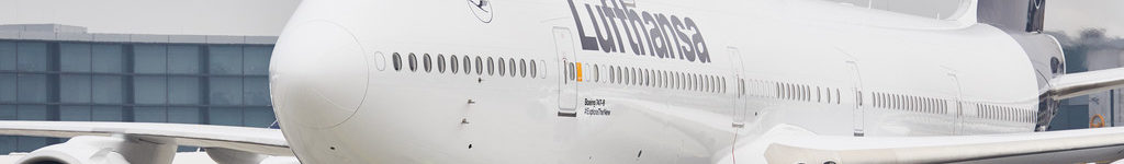 Avião Boeing 747-8I Lufthansa