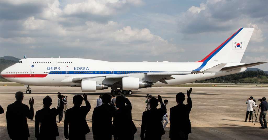 Korean Air 747