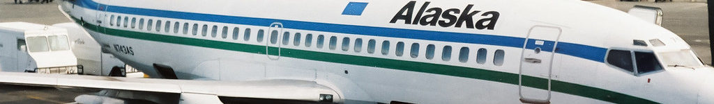Avião Boeing 737-200 Alaska Airlines