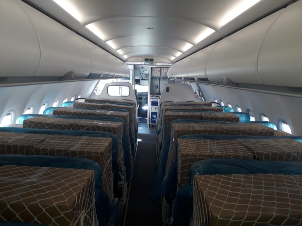 Azul A320neo transporte carga
