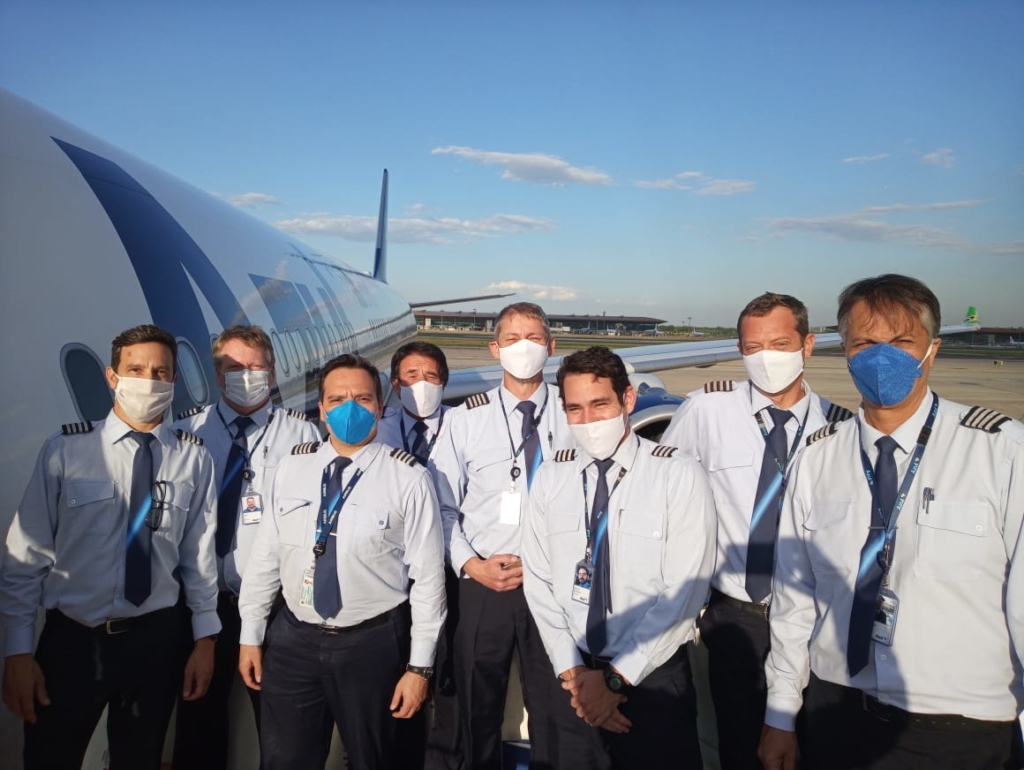 Tripulação A330neo Azul Pequim China