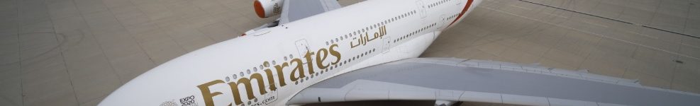 Emirates Frota Estacionada Aviões A380 777