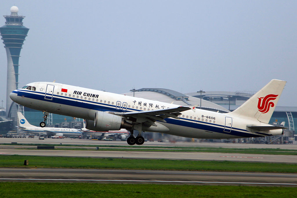 Avião Airbus A320 Air China