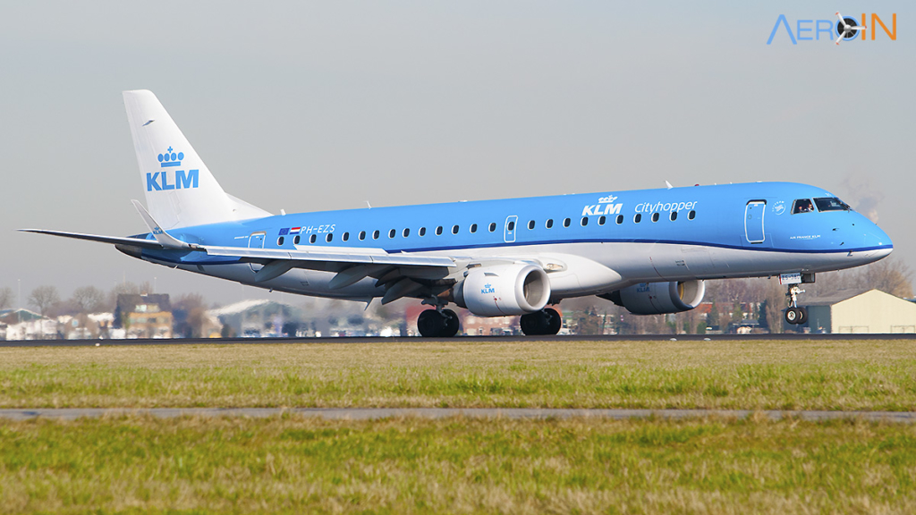Avião Embraer E190 KLM Cityhopper